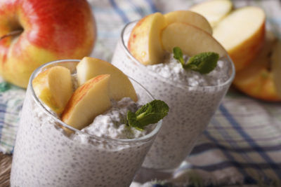 Mighty Apple Pie Chia Pudding