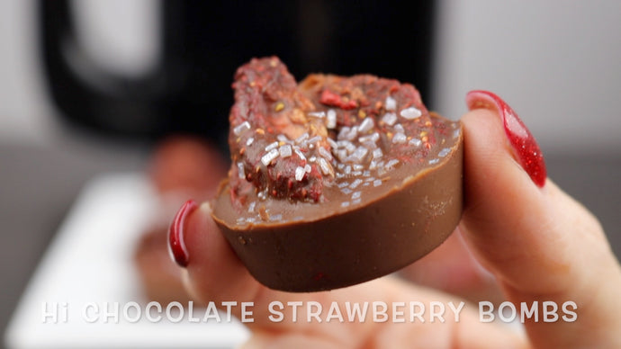 Hi Chocolate Strawberry Bombs