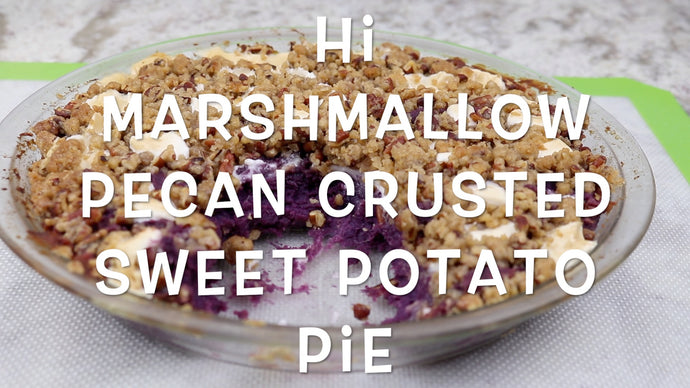 Hi Marshmallow Pecan Crusted Sweet Potato Pie