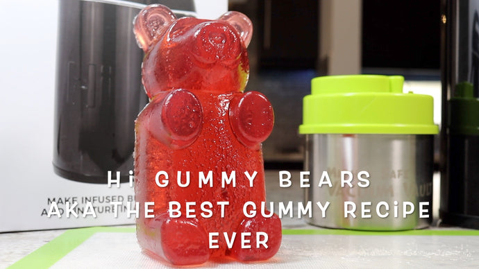 Hi Gummy Bears Aka The Best Gummy Recipe Ever