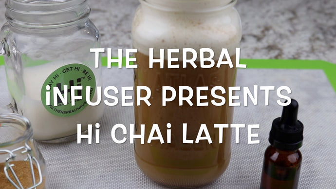 The Herbal infuser Presents Hi Chai Latte