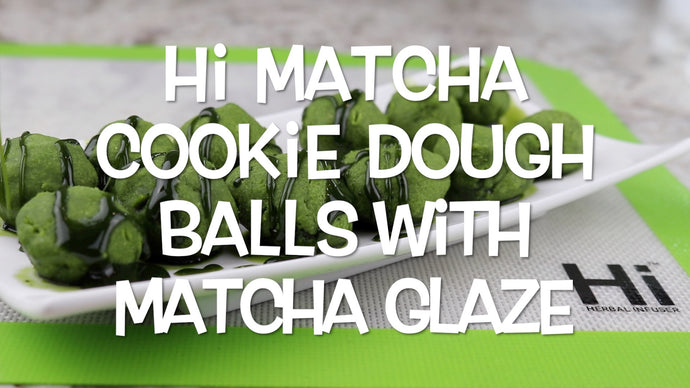 Hi Matcha Cookie Dough with Matcha Glaze