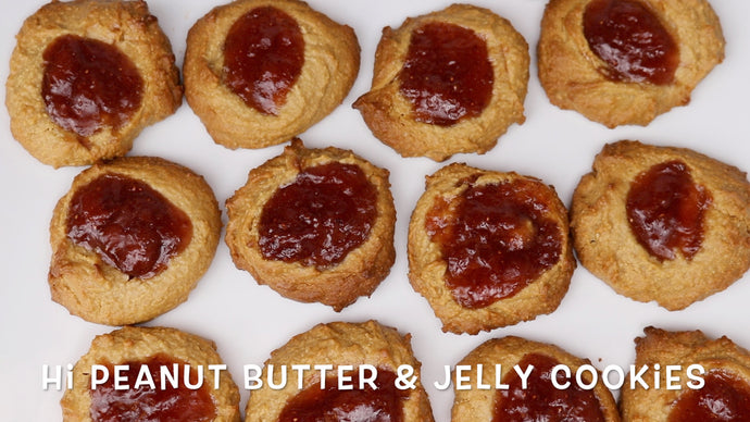 Hi Peanut Butter & Jelly Cookies
