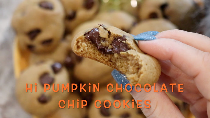 Hi Pumpkin Chocolate Chip Cookies
