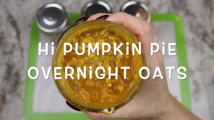 Hi Pumpkin Pie Overnight Oats
