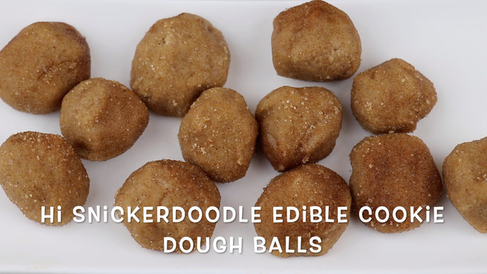 HI Snickerdoodle Edible Cookie Dough Balls
