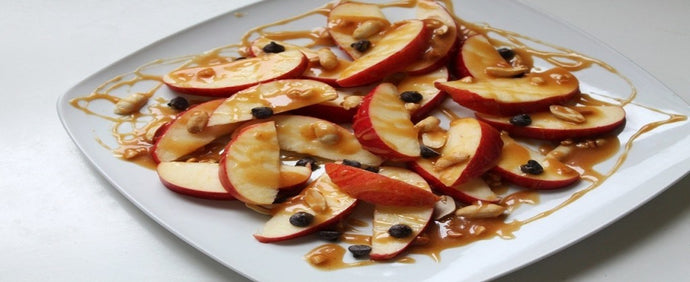 Mighty Salted Caramel Apples